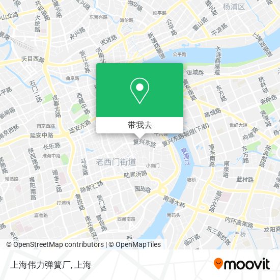 上海伟力弹簧厂地图