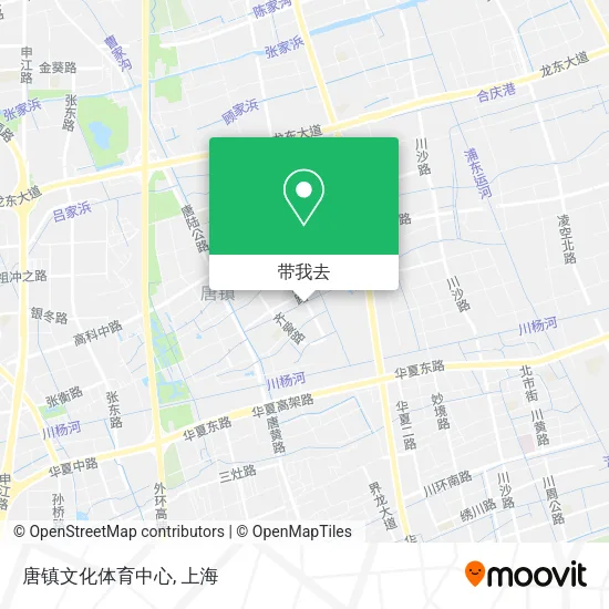 唐镇文化体育中心地图