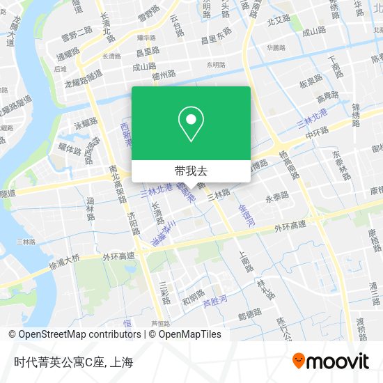 时代菁英公寓C座地图