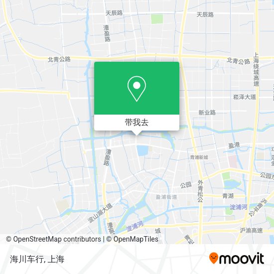 海川车行地图