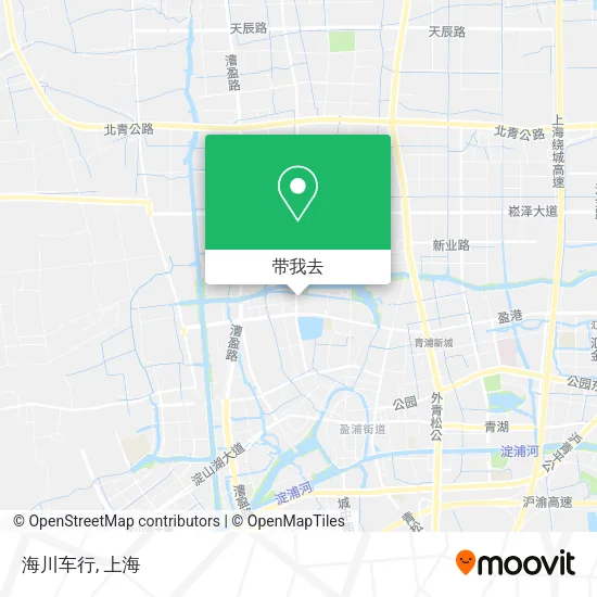 海川车行地图