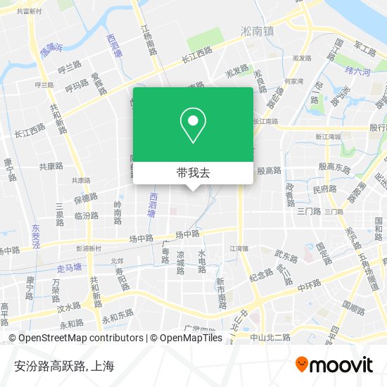 安汾路高跃路地图