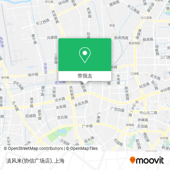 滇风来(协信广场店)地图