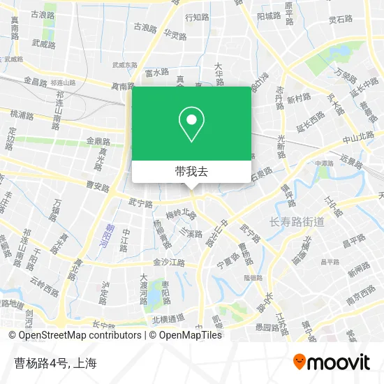 曹杨路4号地图