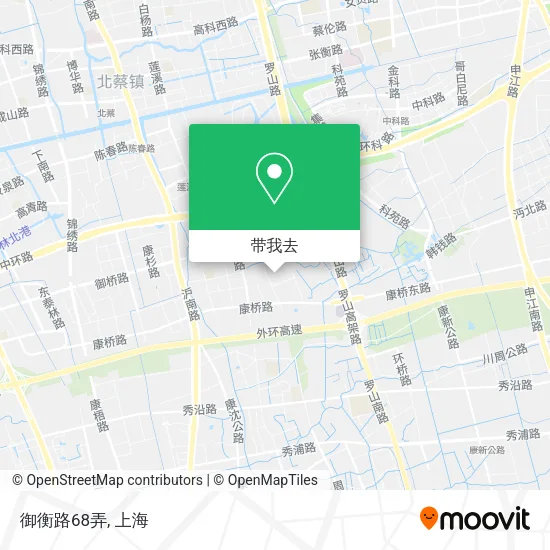 御衡路68弄地图