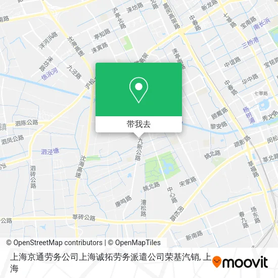 上海京通劳务公司上海诚拓劳务派遣公司荣基汽销地图