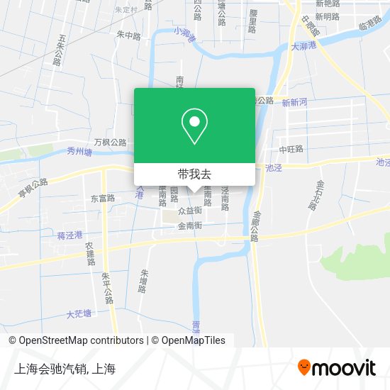 上海会驰汽销地图
