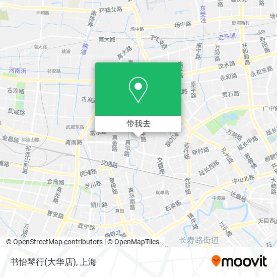 书怡琴行(大华店)地图