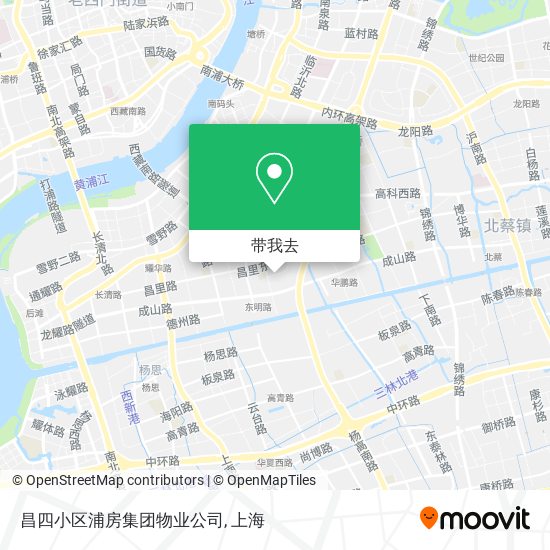 昌四小区浦房集团物业公司地图