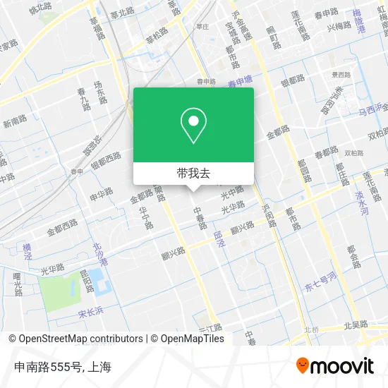 申南路555号地图
