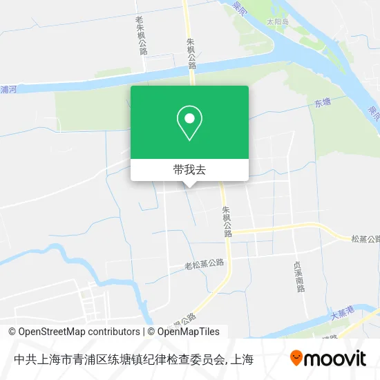 中共上海市青浦区练塘镇纪律检查委员会地图