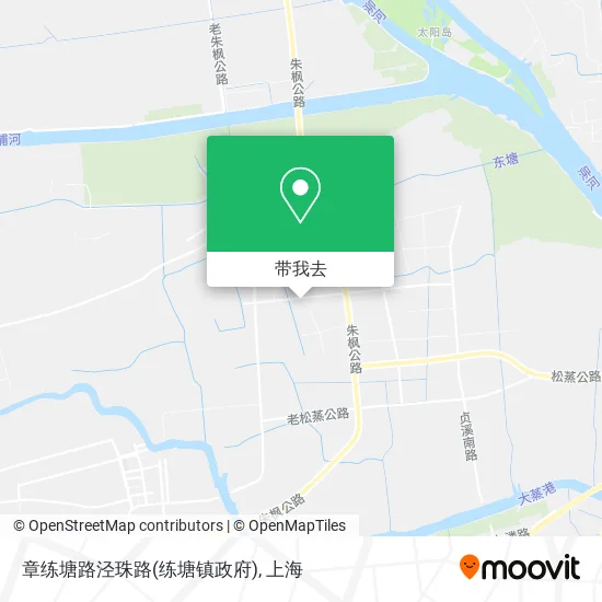 章练塘路泾珠路(练塘镇政府)地图