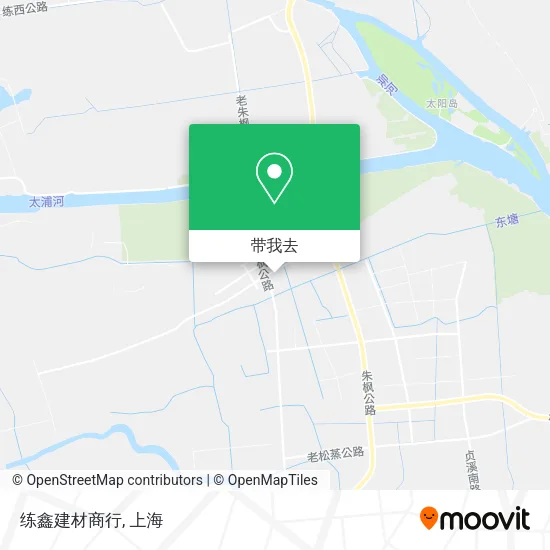 练鑫建材商行地图