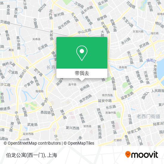 伯龙公寓(西一门)地图