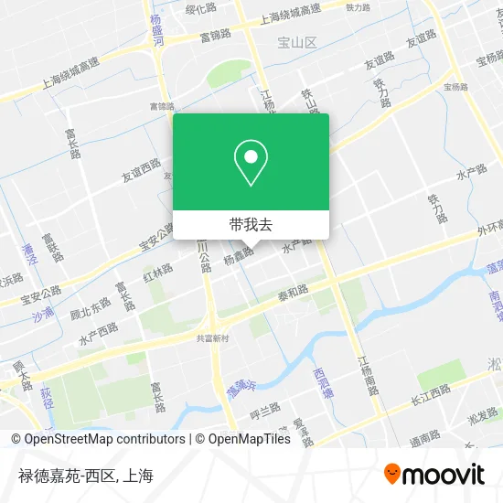 禄德嘉苑-西区地图