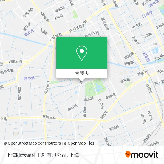 上海颐禾绿化工程有限公司地图