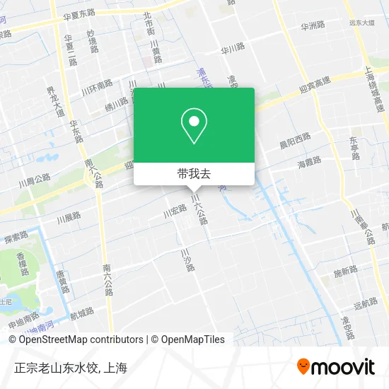 正宗老山东水饺地图
