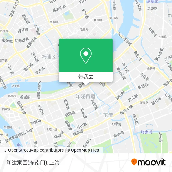 和达家园(东南门)地图