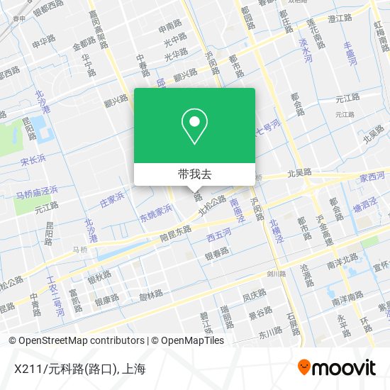 X211/元科路(路口)地图