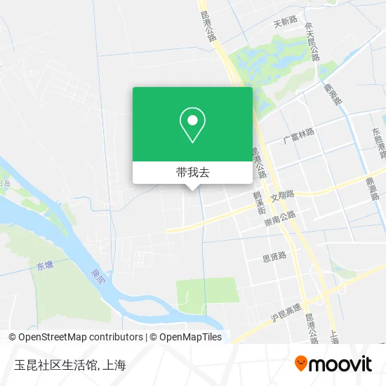 玉昆社区生活馆地图