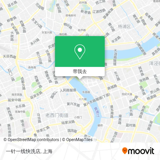 一针一线快洗店地图