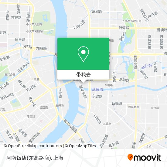 河南饭店(东高路店)地图