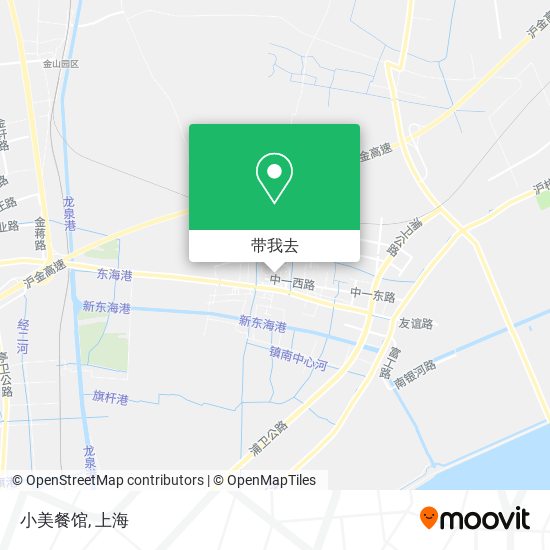 小美餐馆地图