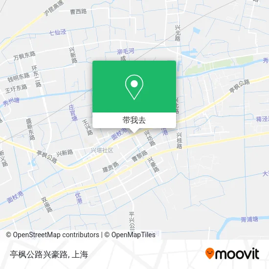 亭枫公路兴豪路地图