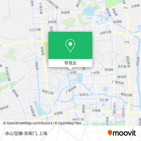 佘山玺樾-东南门地图