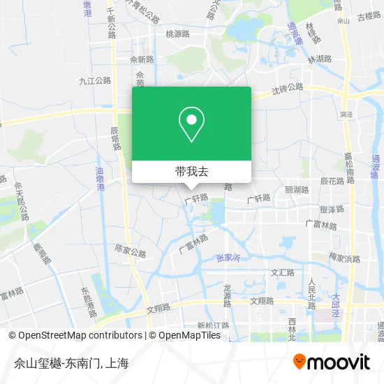 佘山玺樾-东南门地图