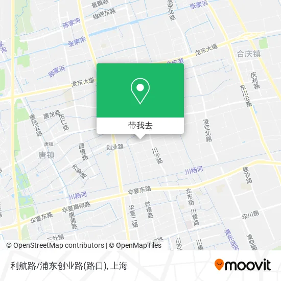 利航路/浦东创业路(路口)地图