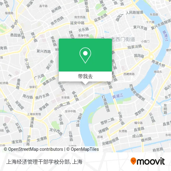 上海经济管理干部学校分部地图
