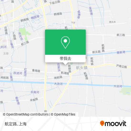 航定路地图