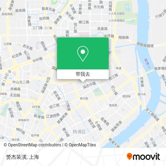 赟杰装潢地图