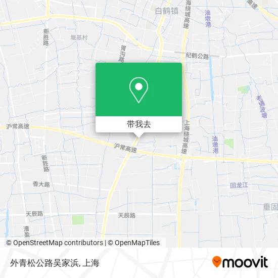 外青松公路吴家浜地图
