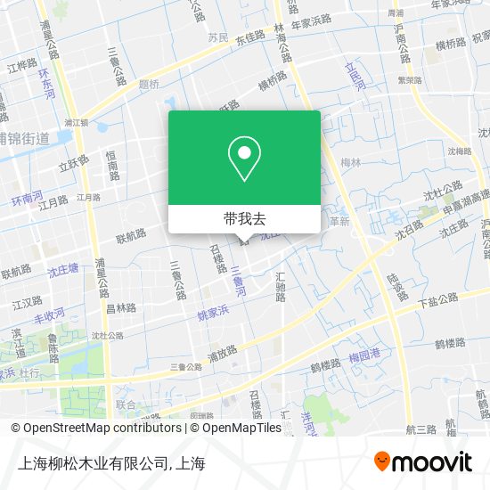 上海柳松木业有限公司地图