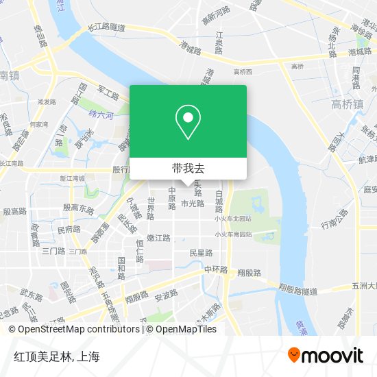 红顶美足林地图