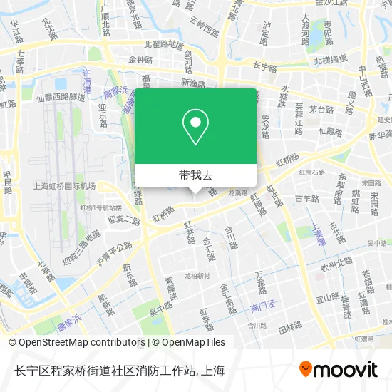 长宁区程家桥街道社区消防工作站地图