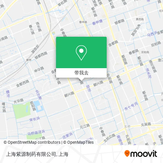 上海紫源制药有限公司地图