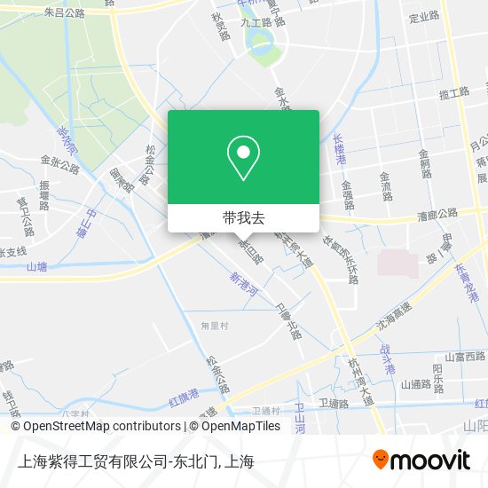 上海紫得工贸有限公司-东北门地图