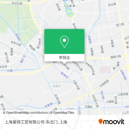 上海紫得工贸有限公司-东北门地图