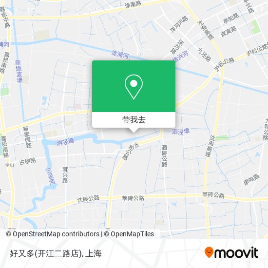 好又多(开江二路店)地图