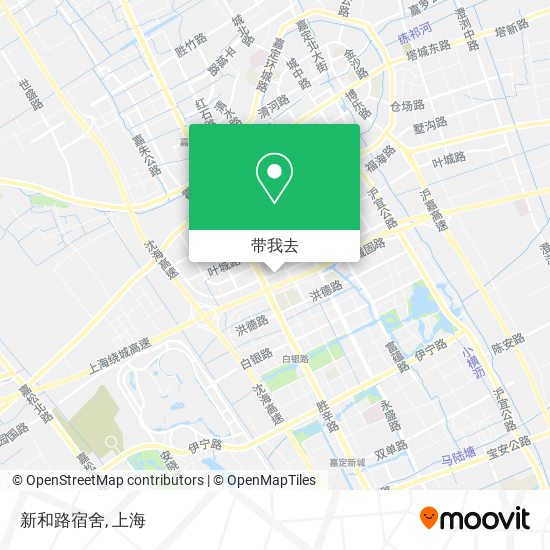 新和路宿舍地图