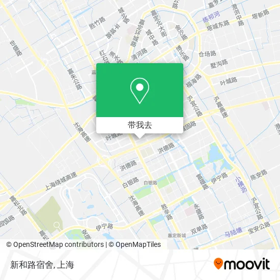 新和路宿舍地图