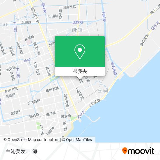 兰沁美发地图