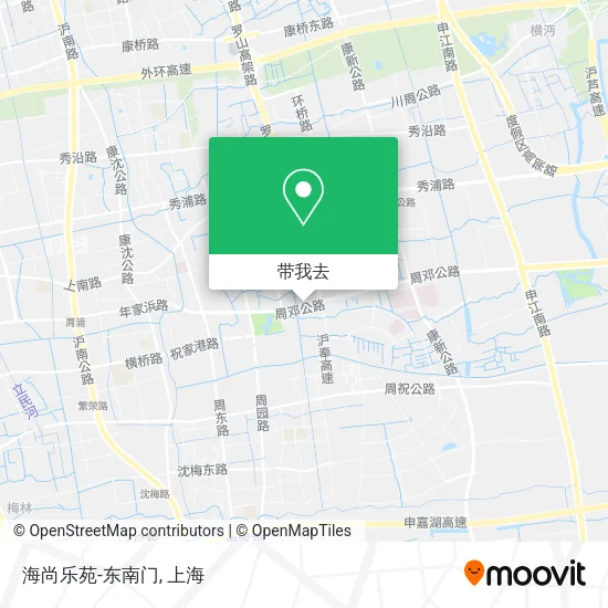 海尚乐苑-东南门地图
