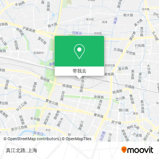 真江北路地图