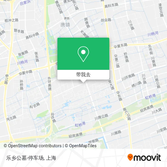 乐乡公墓-停车场地图