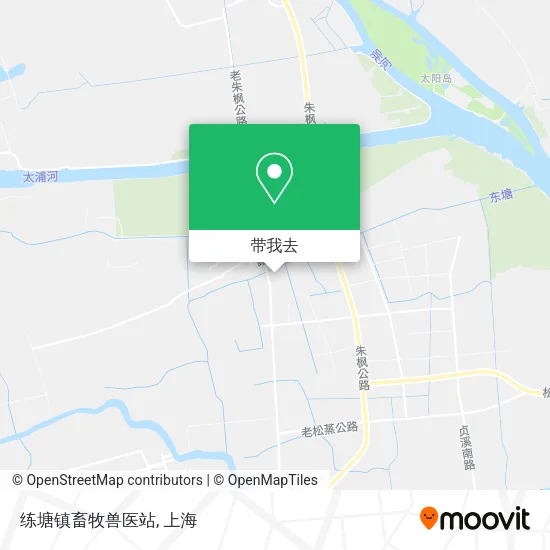 练塘镇畜牧兽医站地图