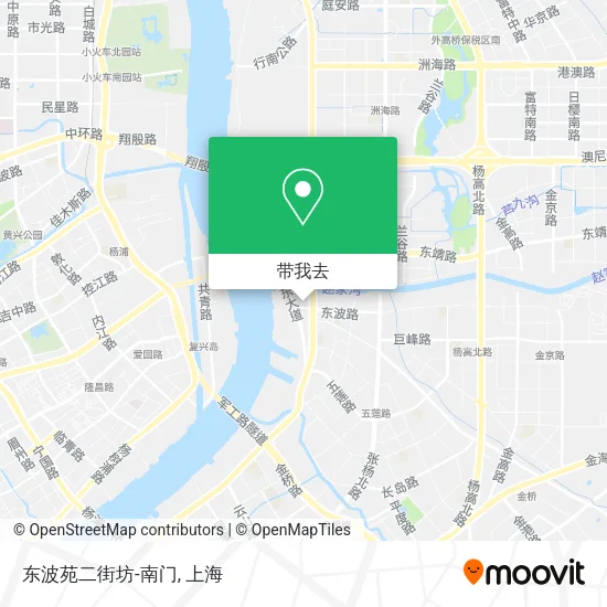 东波苑二街坊-南门地图